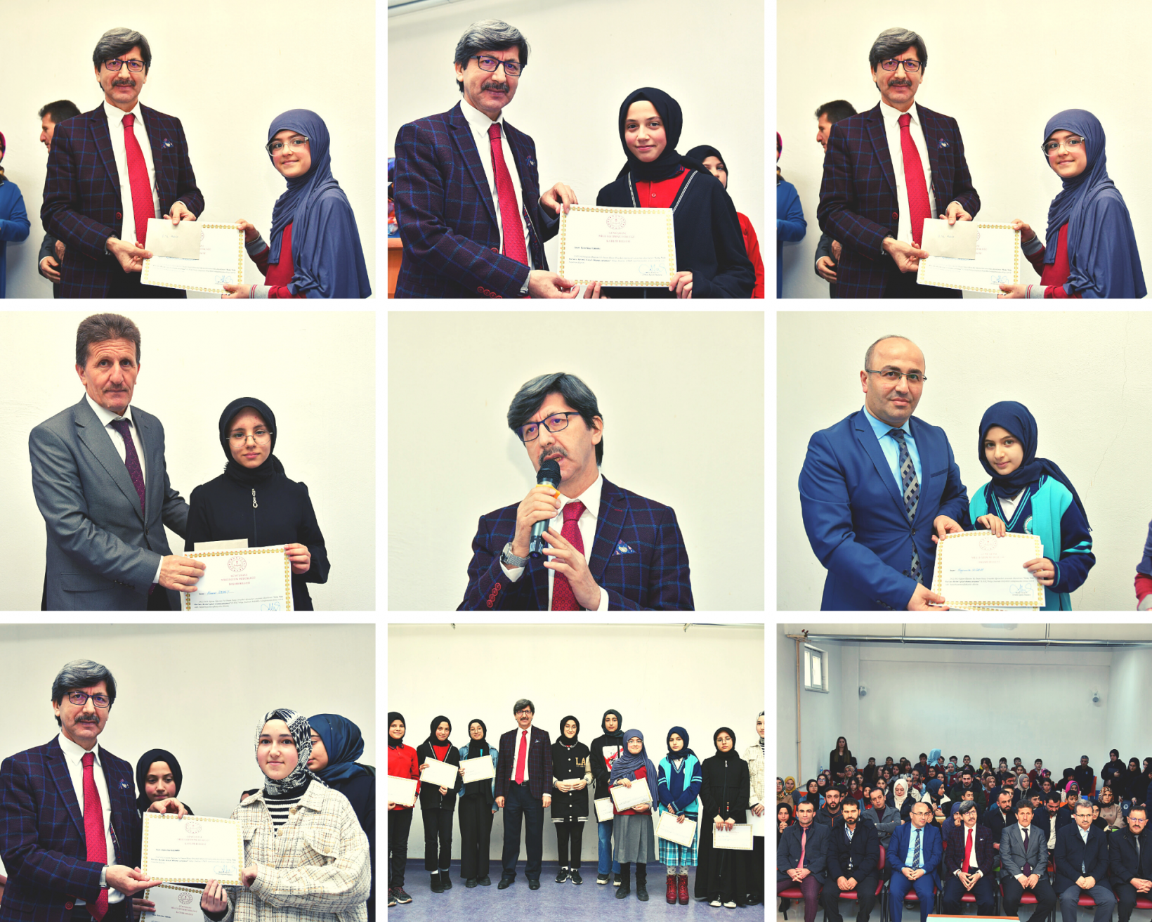 Kızlar Genç Nida Kur'an-ı Kerim'i Güzel Okuma ve Hafızlık yarışması yapıldı 6