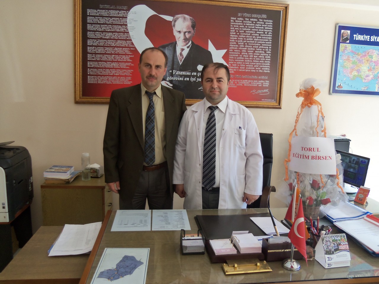 Torul Eğitim Bir Sen'den Yeni Atanan İdarecilere Ziyaret 2