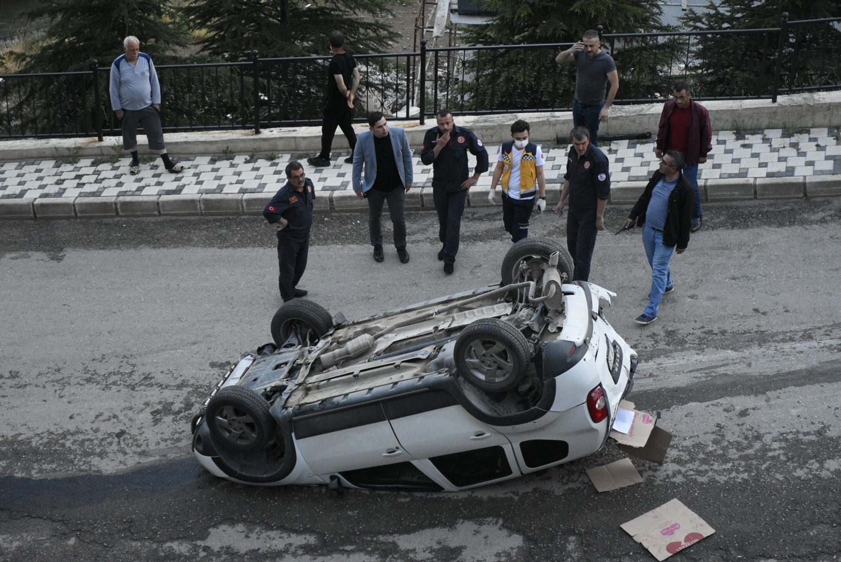 El frenini çekmeyi unutunca... 10