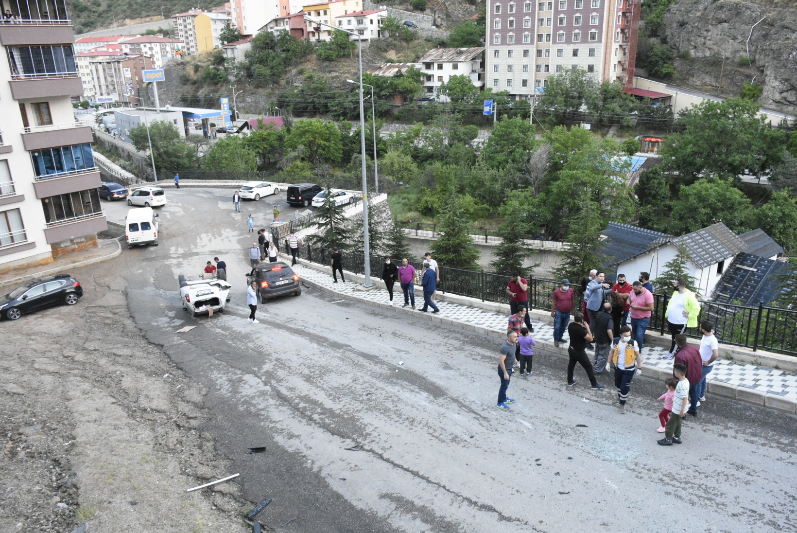 El frenini çekmeyi unutunca... 9