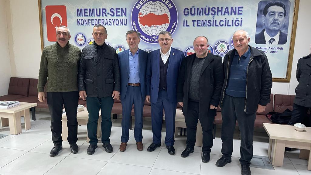 Gündoğdu, memleketinde Memur-Sen ailesiyle buluştu 6