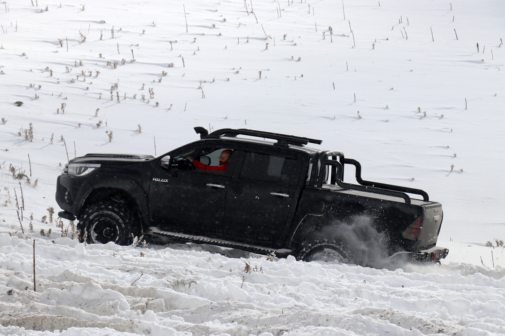 Zorlu yolları bu kez yaban hayvanları için aştılar 21