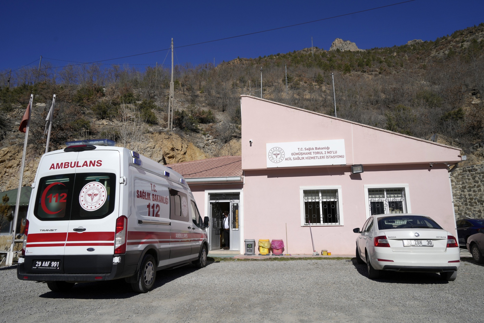 112 Acil Servis ekiplerinin toz çilesi 5