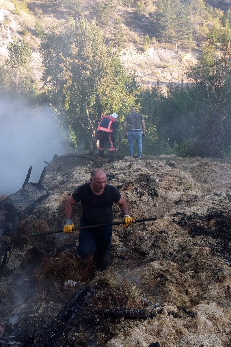 Gümüşhane’den ardı ardına yangın haberleri 11