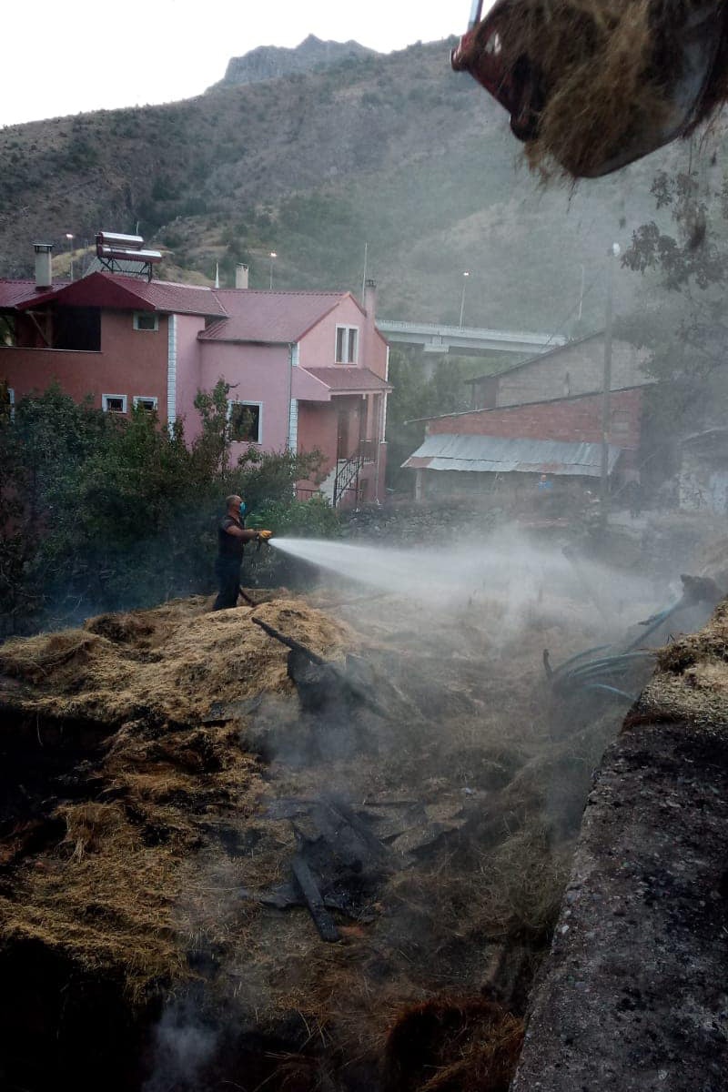 Gümüşhane’den ardı ardına yangın haberleri 7