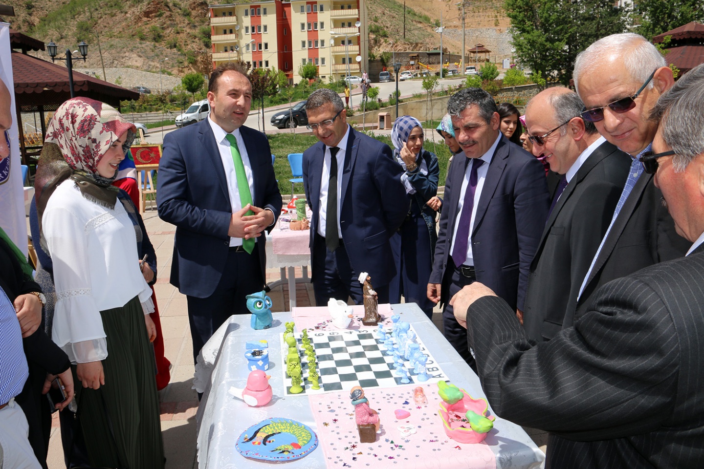 KYK öğrencileri eserlerini sergiledi 10