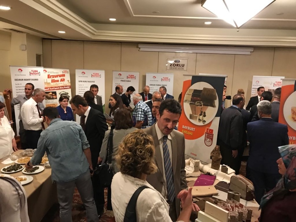 Gümüşhane Uluslararası Coğrafi İşaretler Sempozyumu ve sergisinde 12