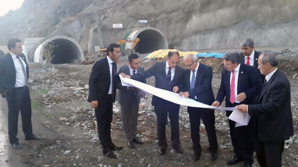 Zigana Tüneli ve Çevre Yolu Yerinde İncelendi 2