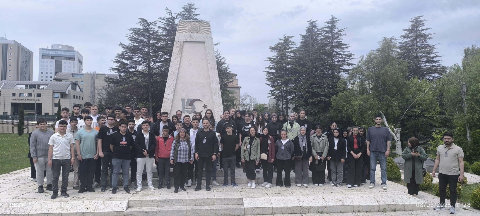 Torul’daki lise öğrencilerinden tarihi yolculuk 12