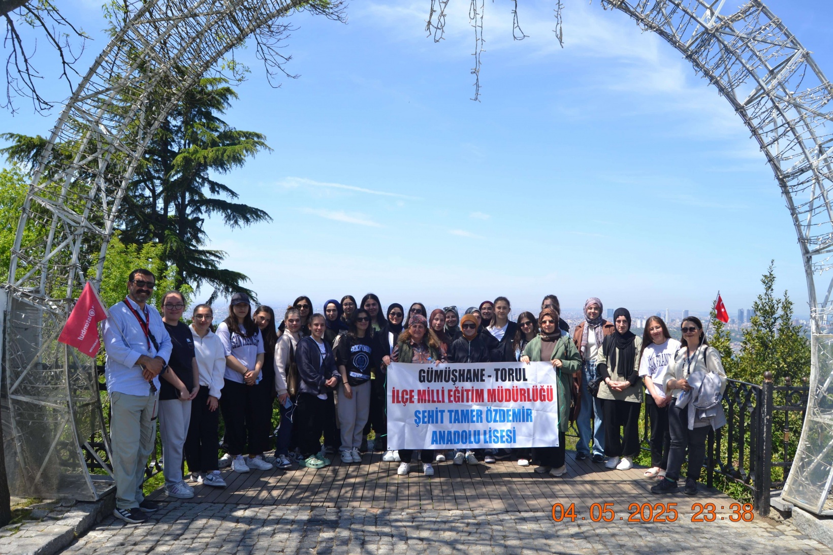 Torul’daki lise öğrencilerinden tarihi yolculuk 6