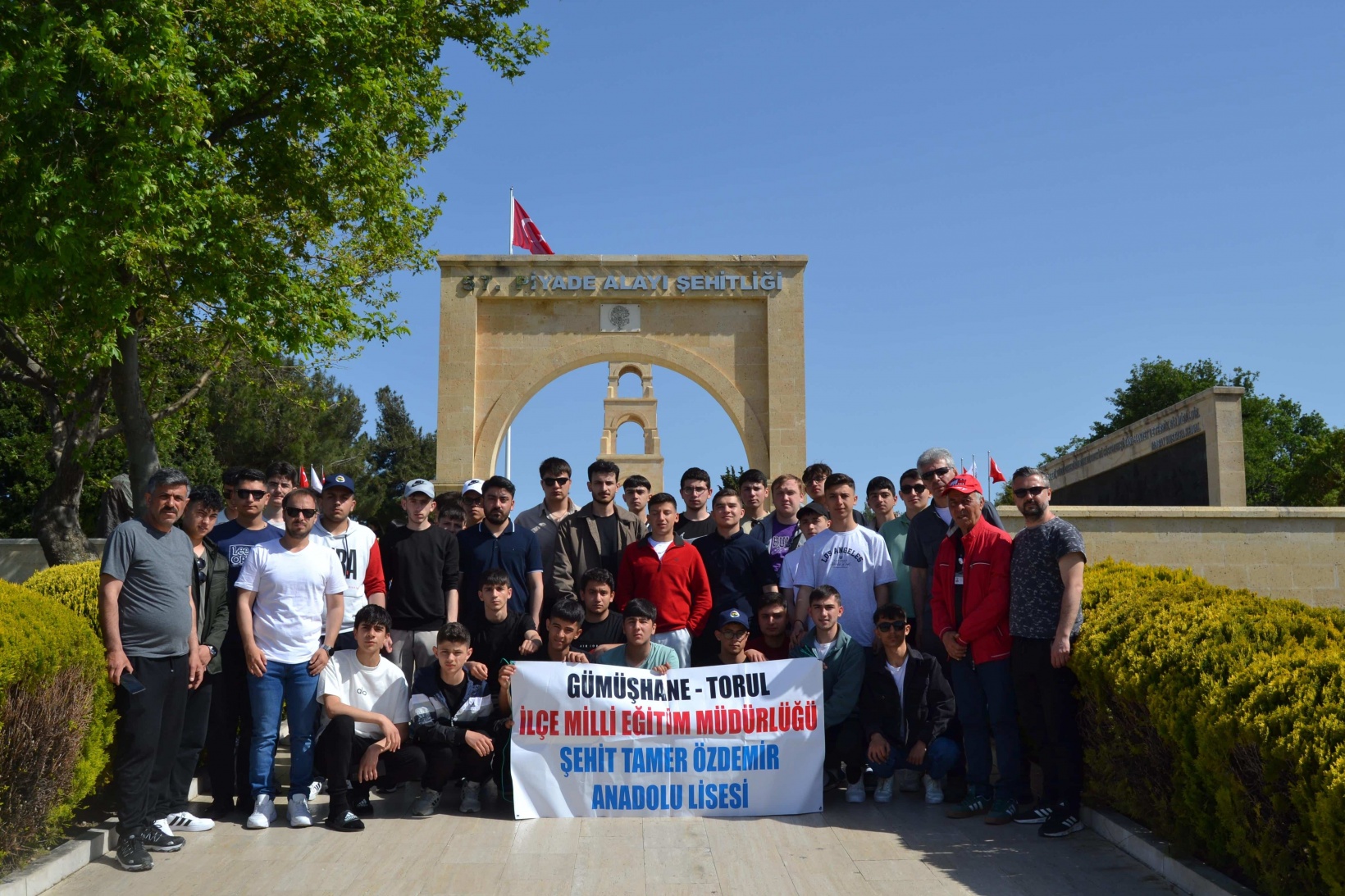 Torul’daki lise öğrencilerinden tarihi yolculuk 10