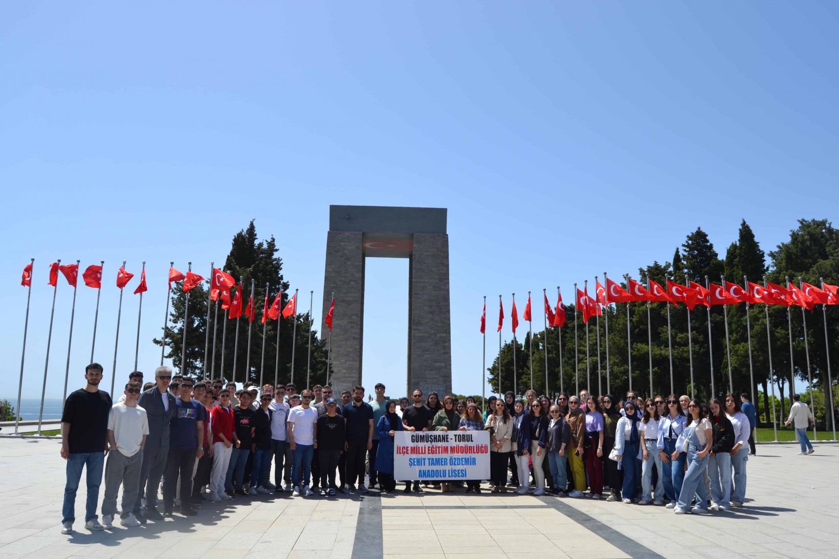 Torul’daki lise öğrencilerinden tarihi yolculuk 11