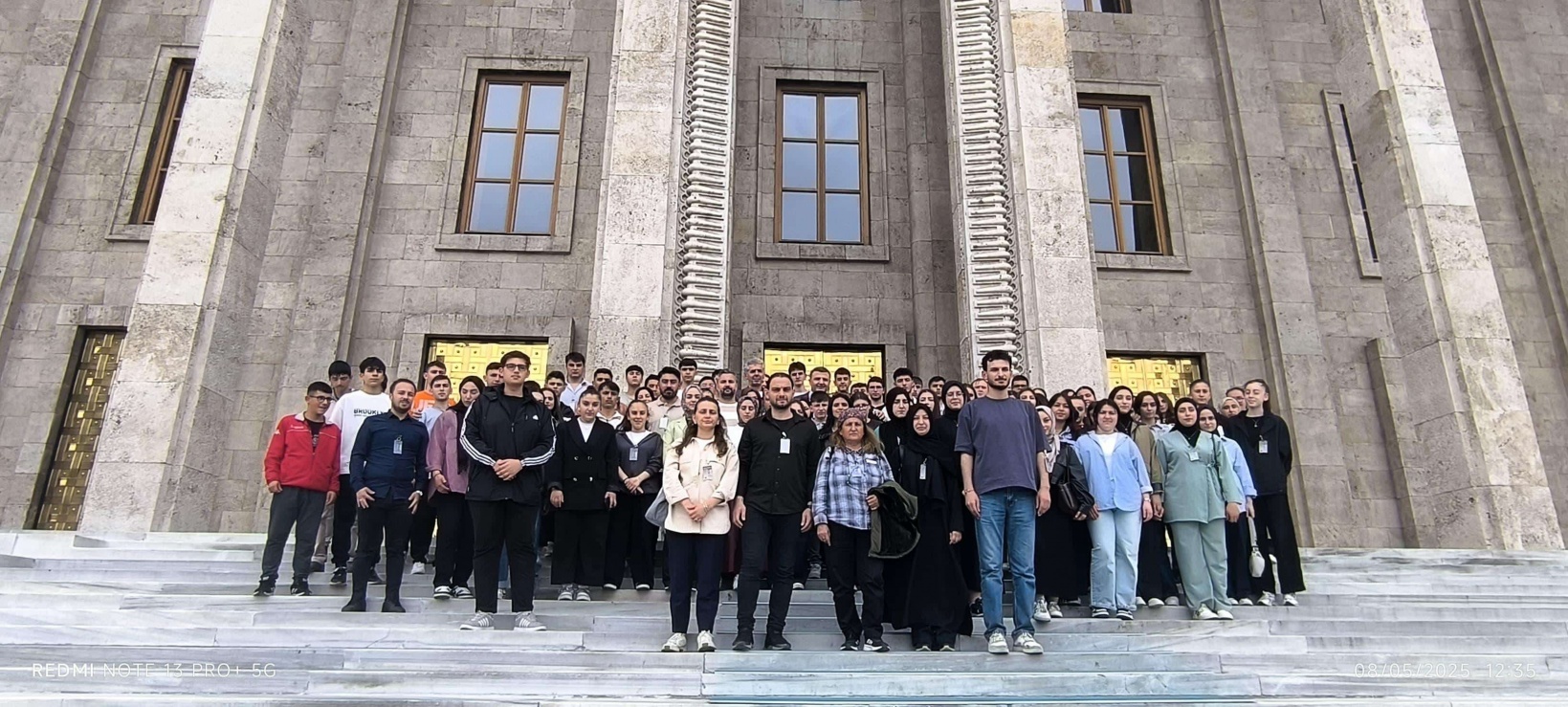 Torul’daki lise öğrencilerinden tarihi yolculuk 13