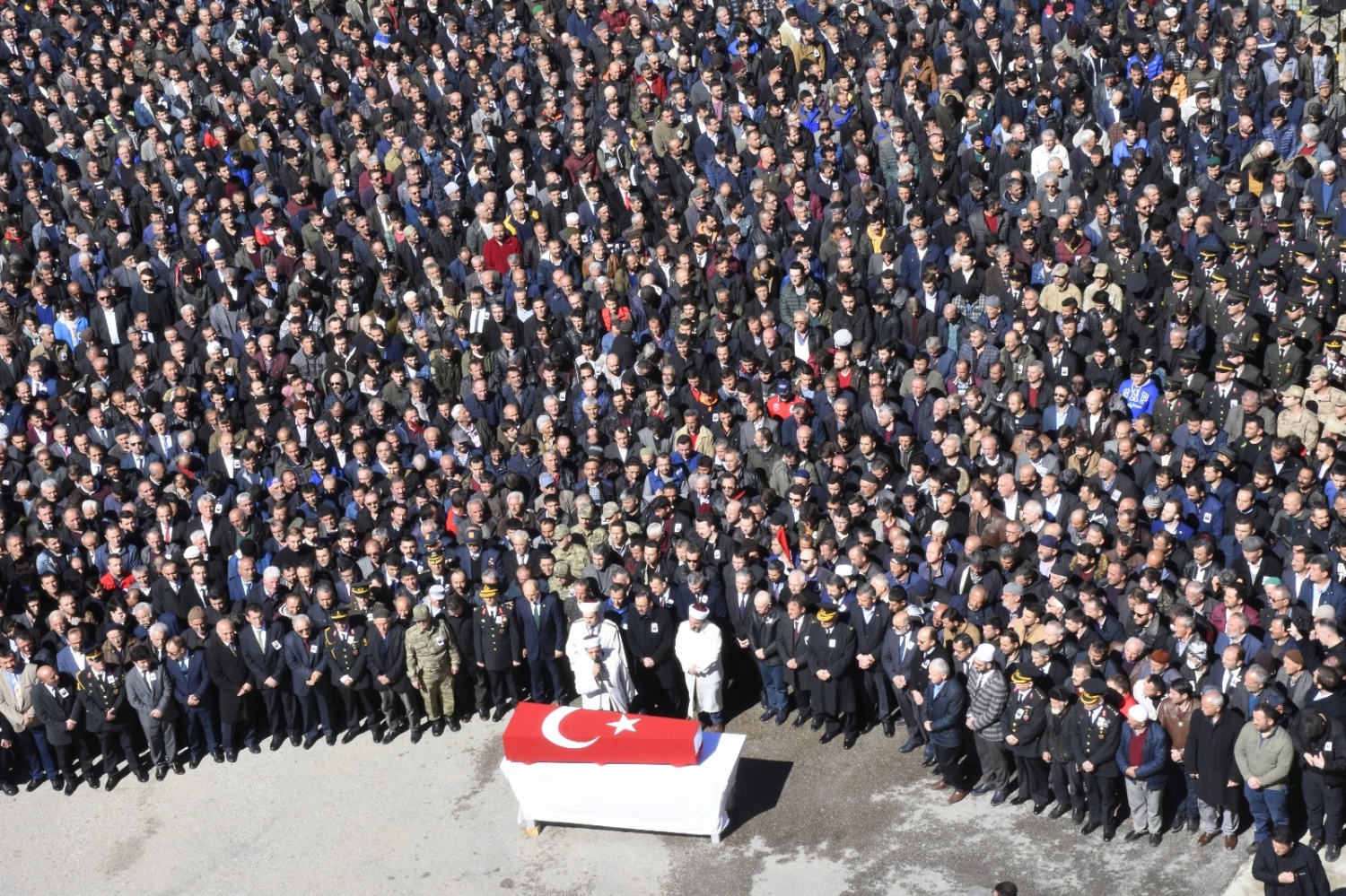 Gümüşhane şehidini son yolculuğuna uğurladı  1