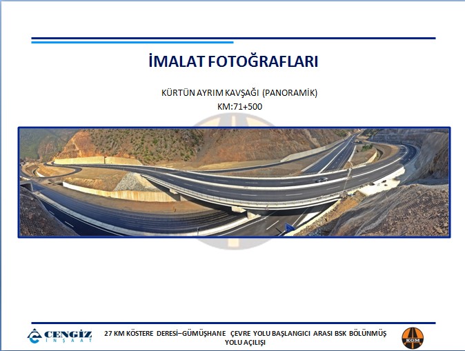 Milletvekili Aydın: Gümüşhane Karayollarında Altın Çağını Yaşıyor 12