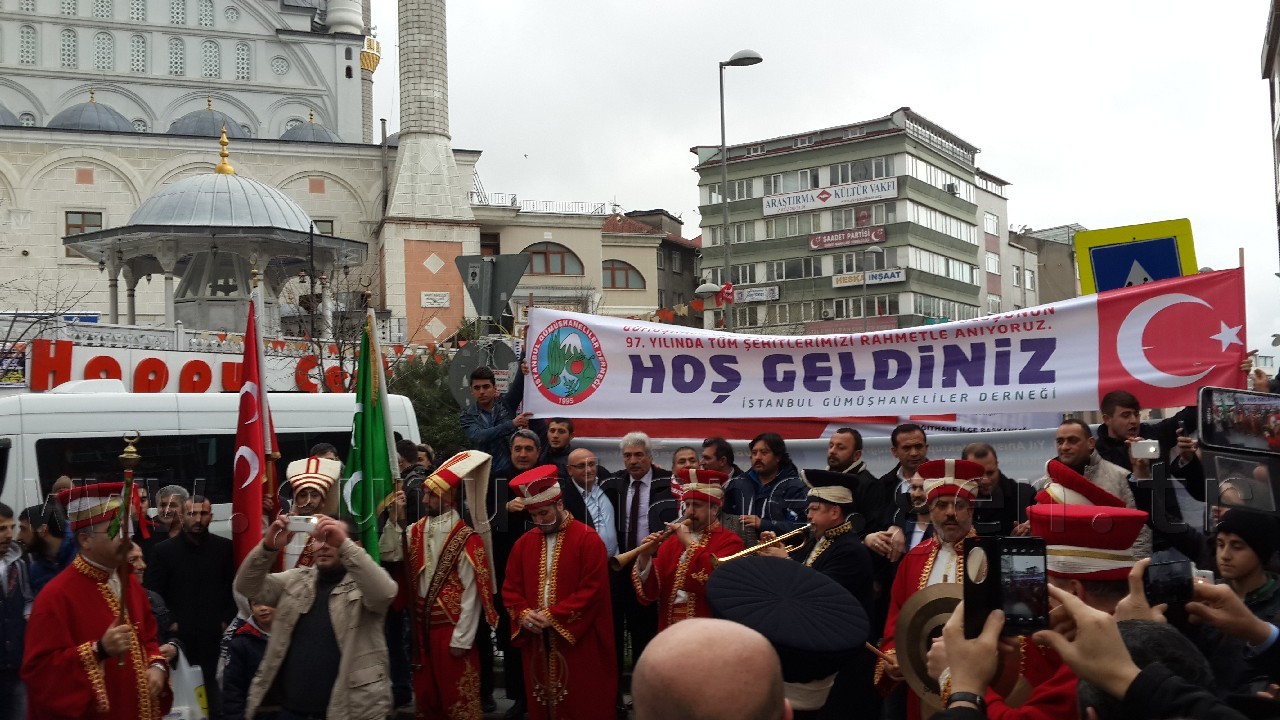 İstanbul’da Şehitlere Saygı Yürüyüşü Yapıldı 5