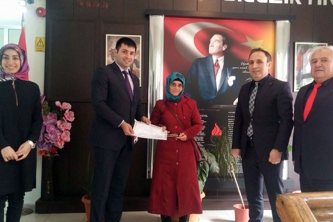 Torul’da kursiyerler belgelerini aldı 2