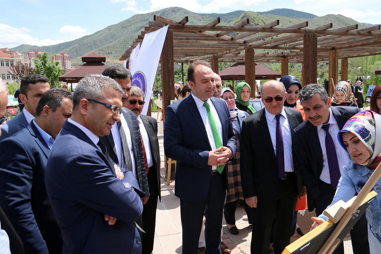 KYK öğrencileri eserlerini sergiledi 14