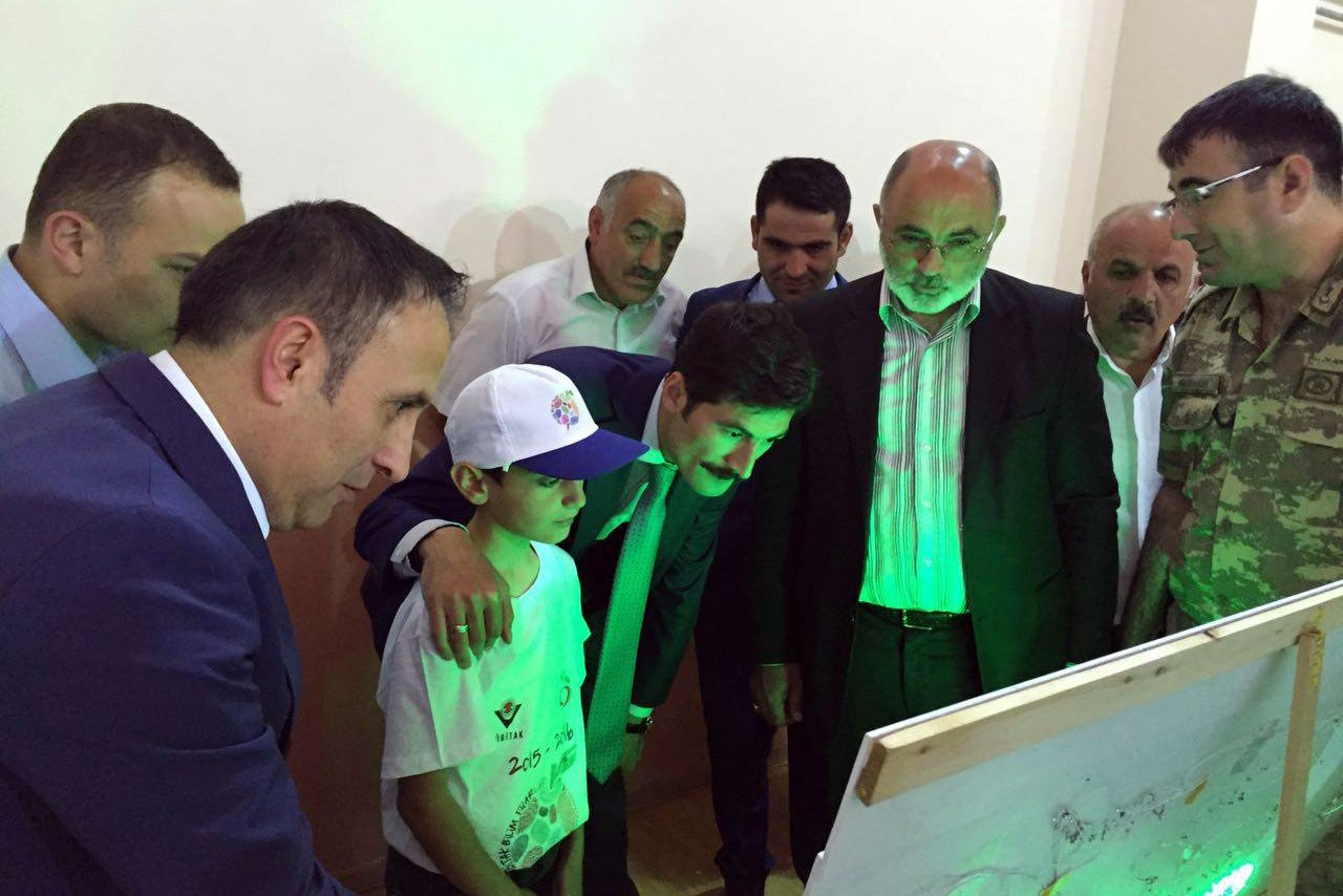 Köy okulundan TÜBİTAK Bilim Fuarı 9