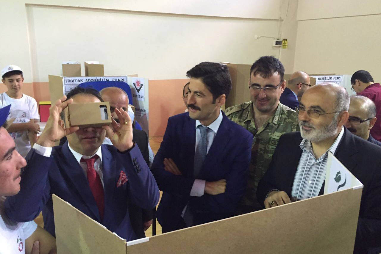 Köy okulundan TÜBİTAK Bilim Fuarı 10