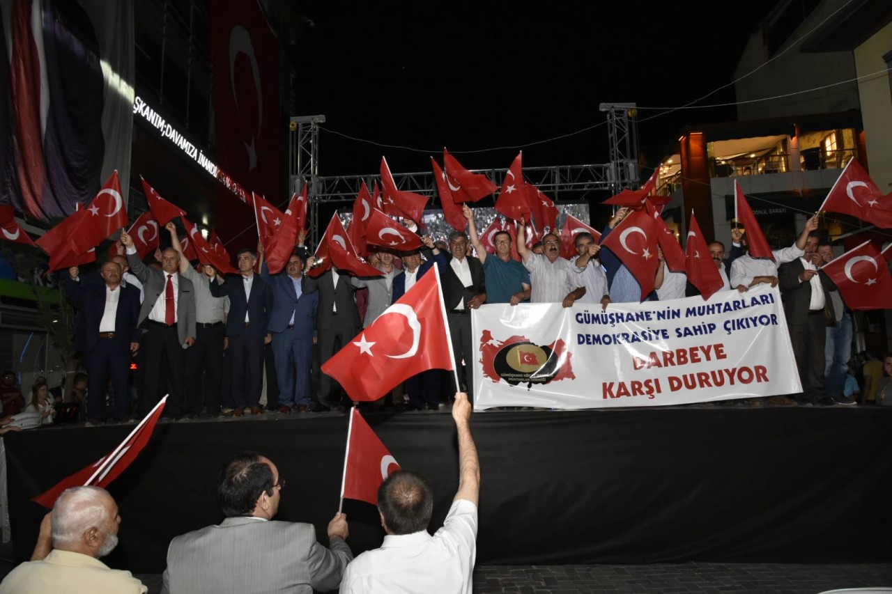 Gümüşhane muhtarları demokrasinin yanında, darbelerin karşısında 5