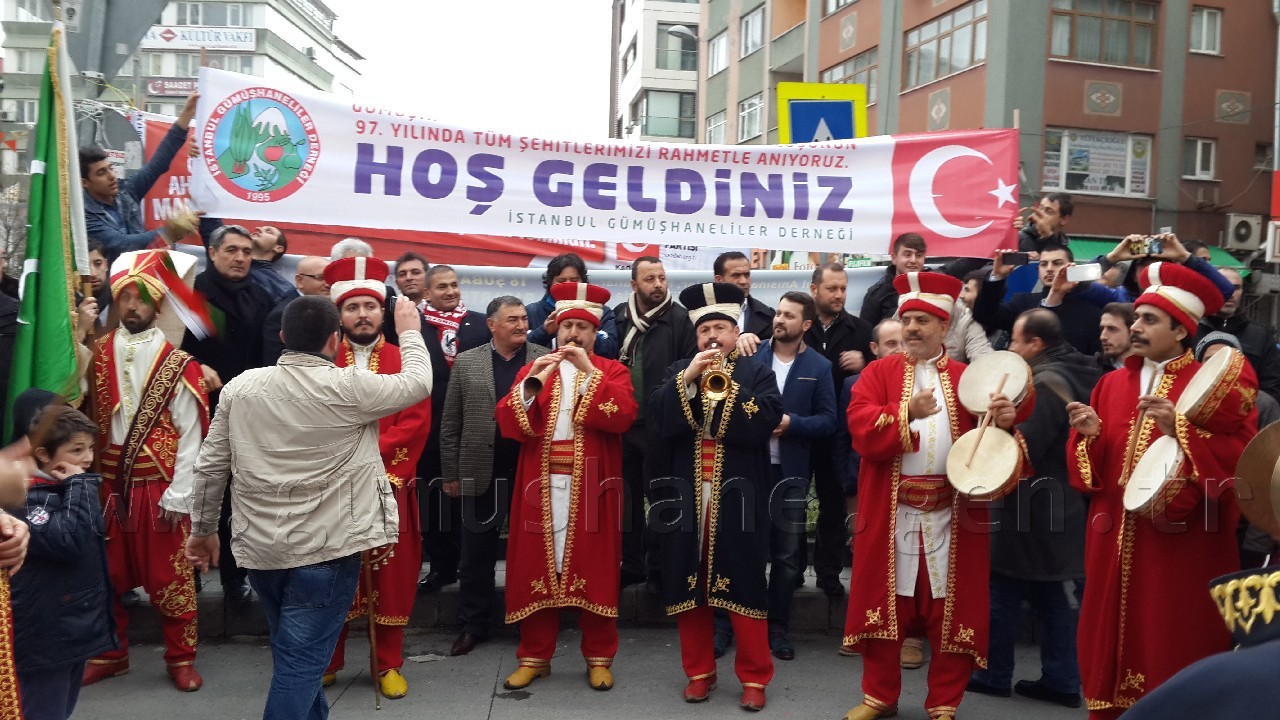 İstanbul’da Şehitlere Saygı Yürüyüşü Yapıldı 6