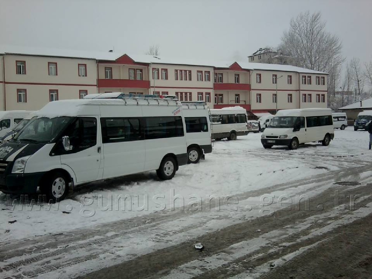 Kelkit'e Yılın İlk Karı Yağdı 4