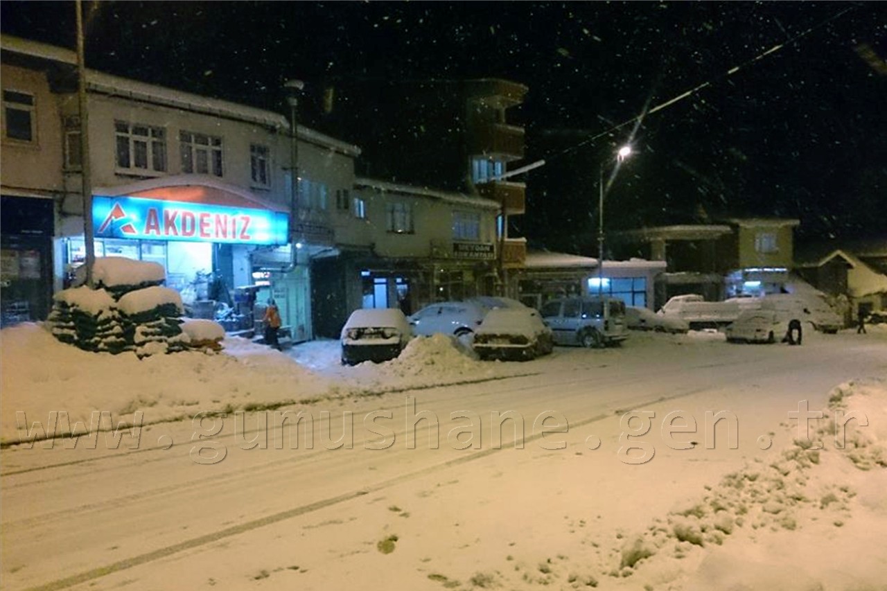 Kürtün'de Kar Tatili Uzadı 3