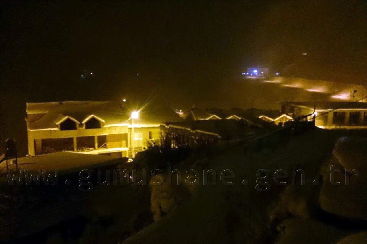 Kürtün'de Kar Tatili Uzadı 4