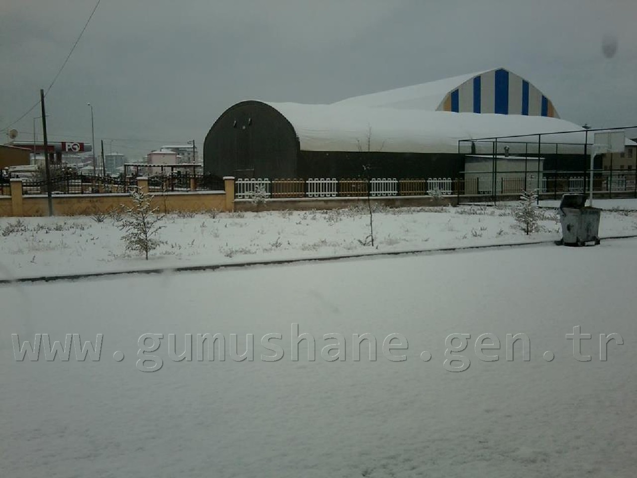 Kelkit'e Yılın İlk Karı Yağdı 10