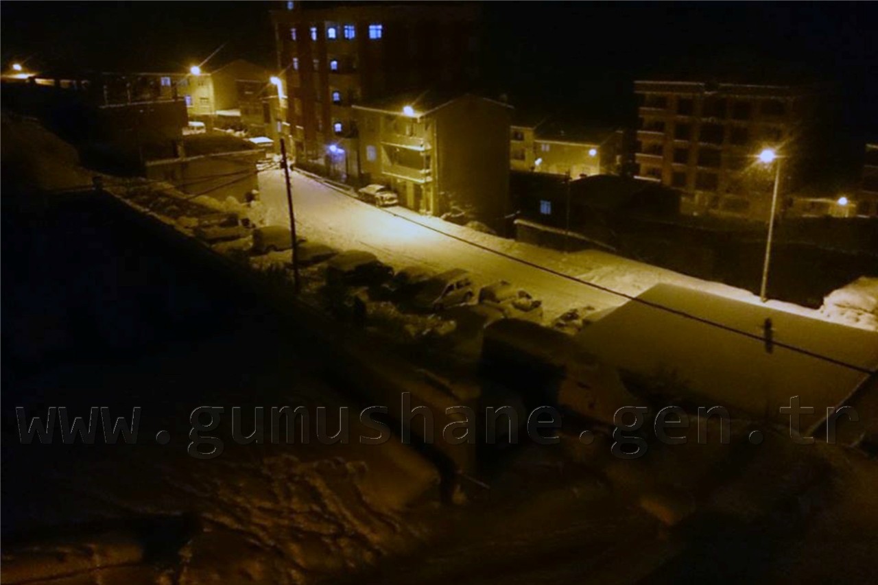 Kürtün'de Kar Tatili Uzadı 5