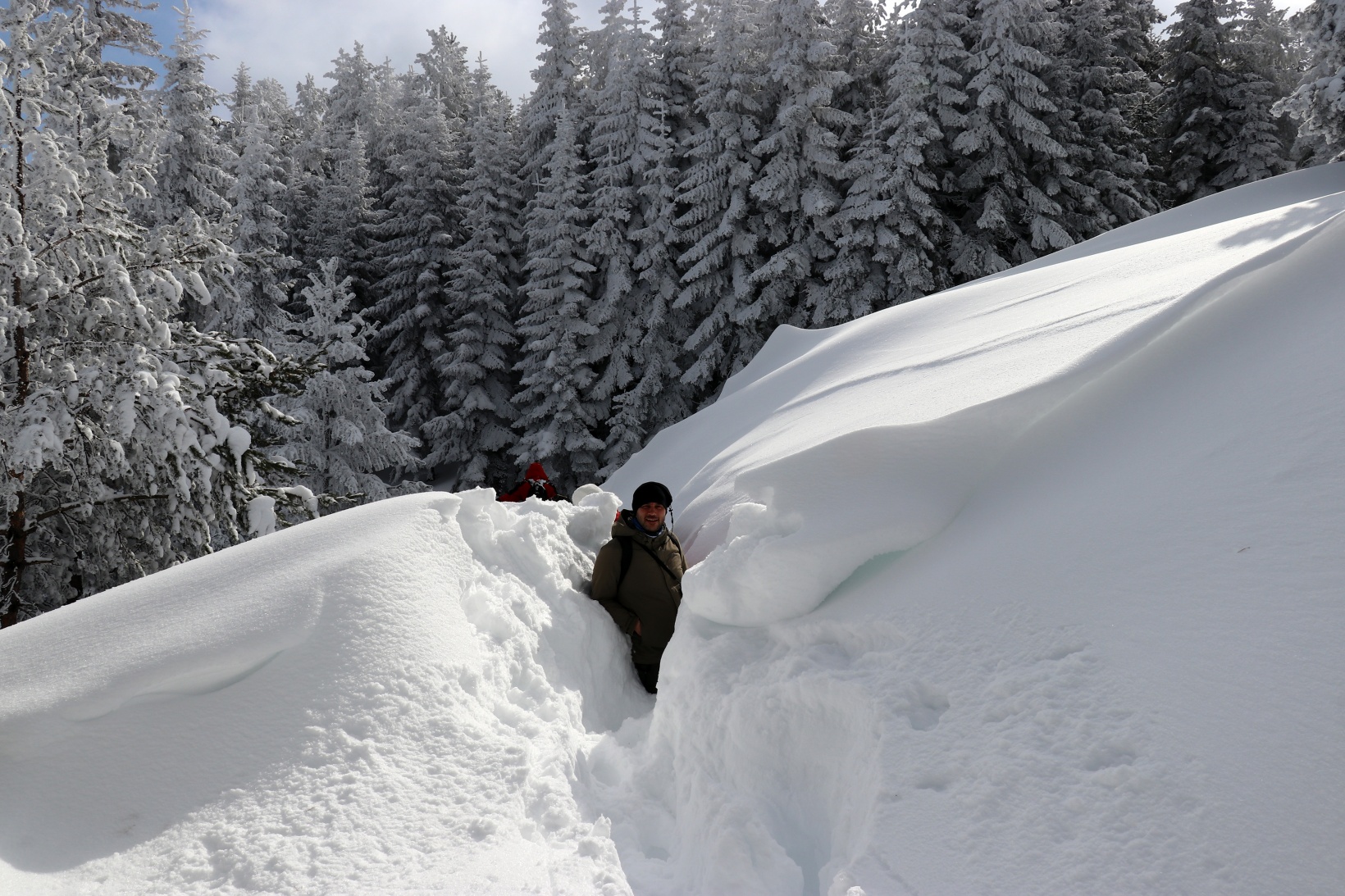 Gümüşhane'nin zirvelerinde kutupları aratmayan yürüyüş 57