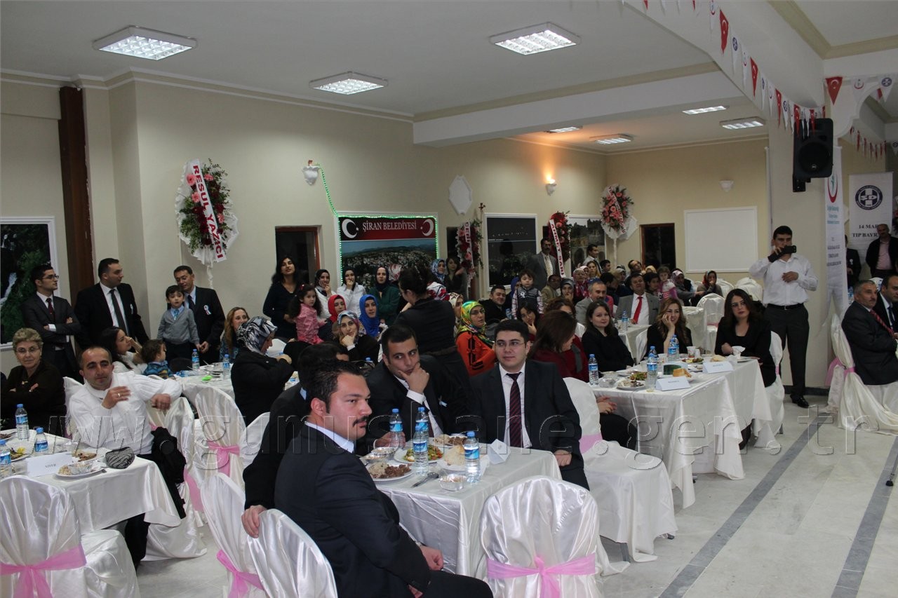 14 Mart Tıp Bayramı Şiran'da Yapılan Etkinlikle Kutlandı 15