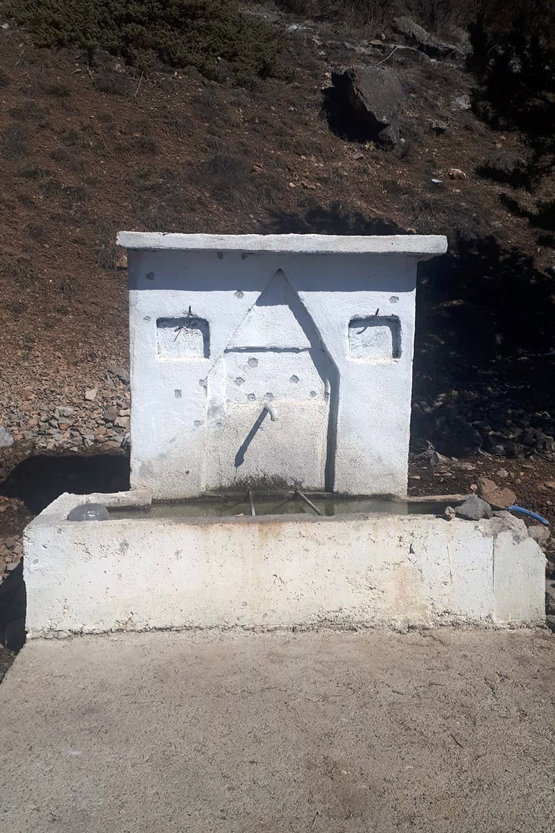 Magandalar bu kez çeşmeyi hedef aldı 1