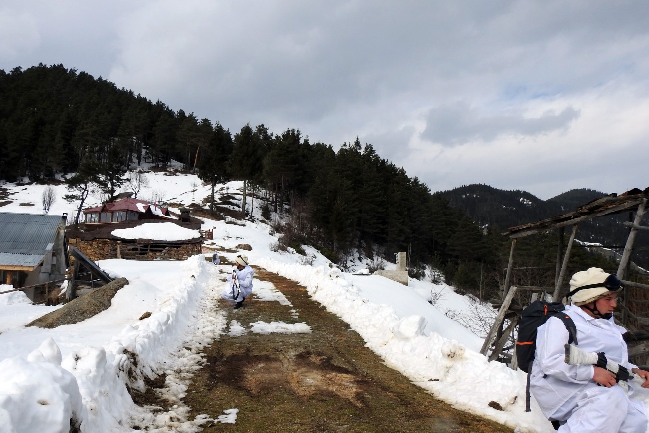 Gümüşhane dağlarında kış operasyonları devam ediyor 1
