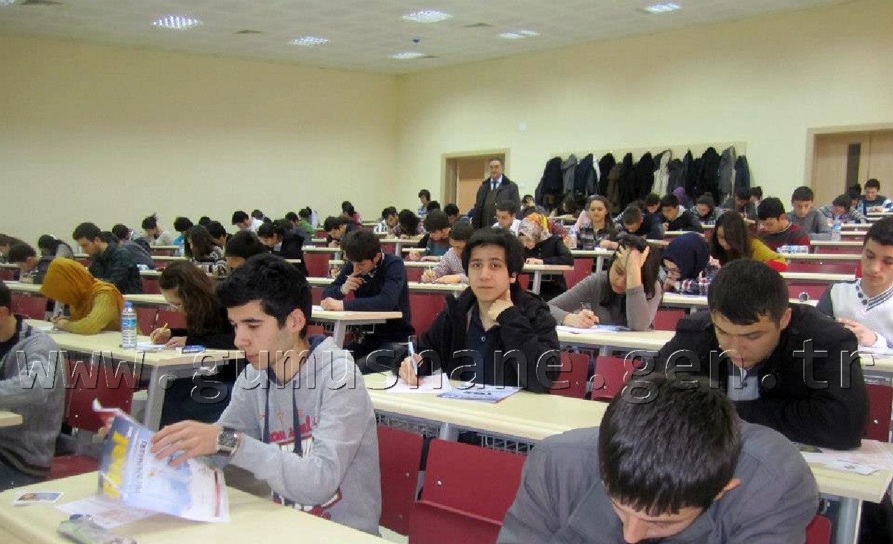 Gümüşhane'de İlk Kez Öğrenciler Deneme Sınavına Üniversitede Girdi 2
