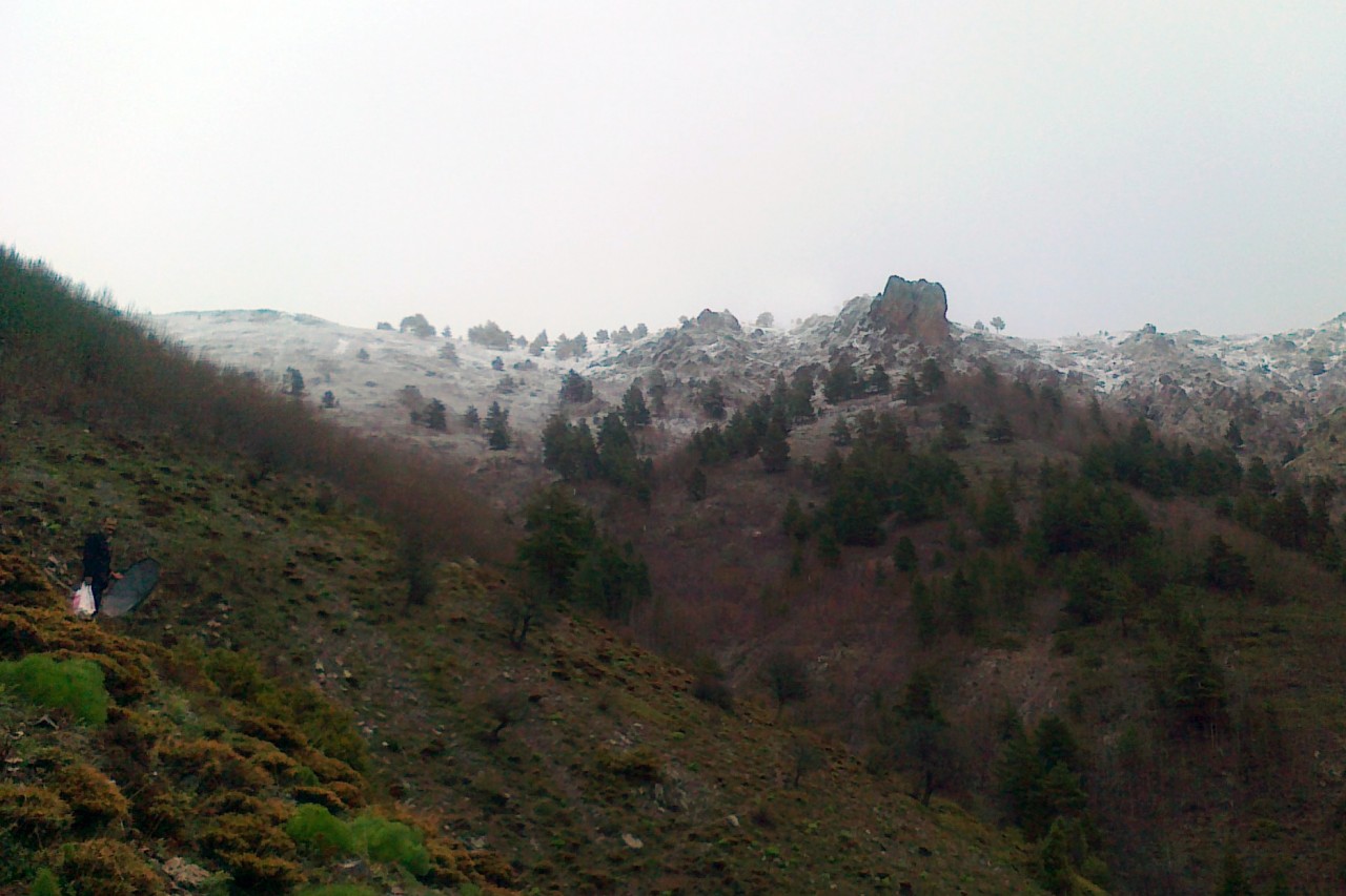 Gümüşhane'ye Mayıs Ayında Kar Yağdı 1