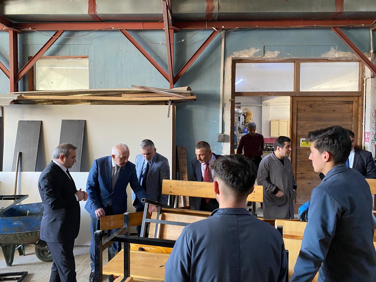 GTSO heyeti mesleki eğitime dikkat çekti 5