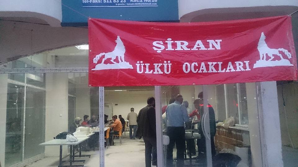 Şiran Ülkü Ocaklarından iftar sofrası 1
