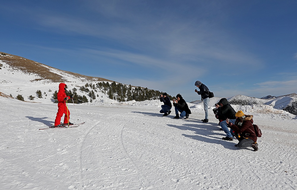 Genç fotoğrafçılar Zigana’da hem fotoğraf çalıştı hem kaydı 1