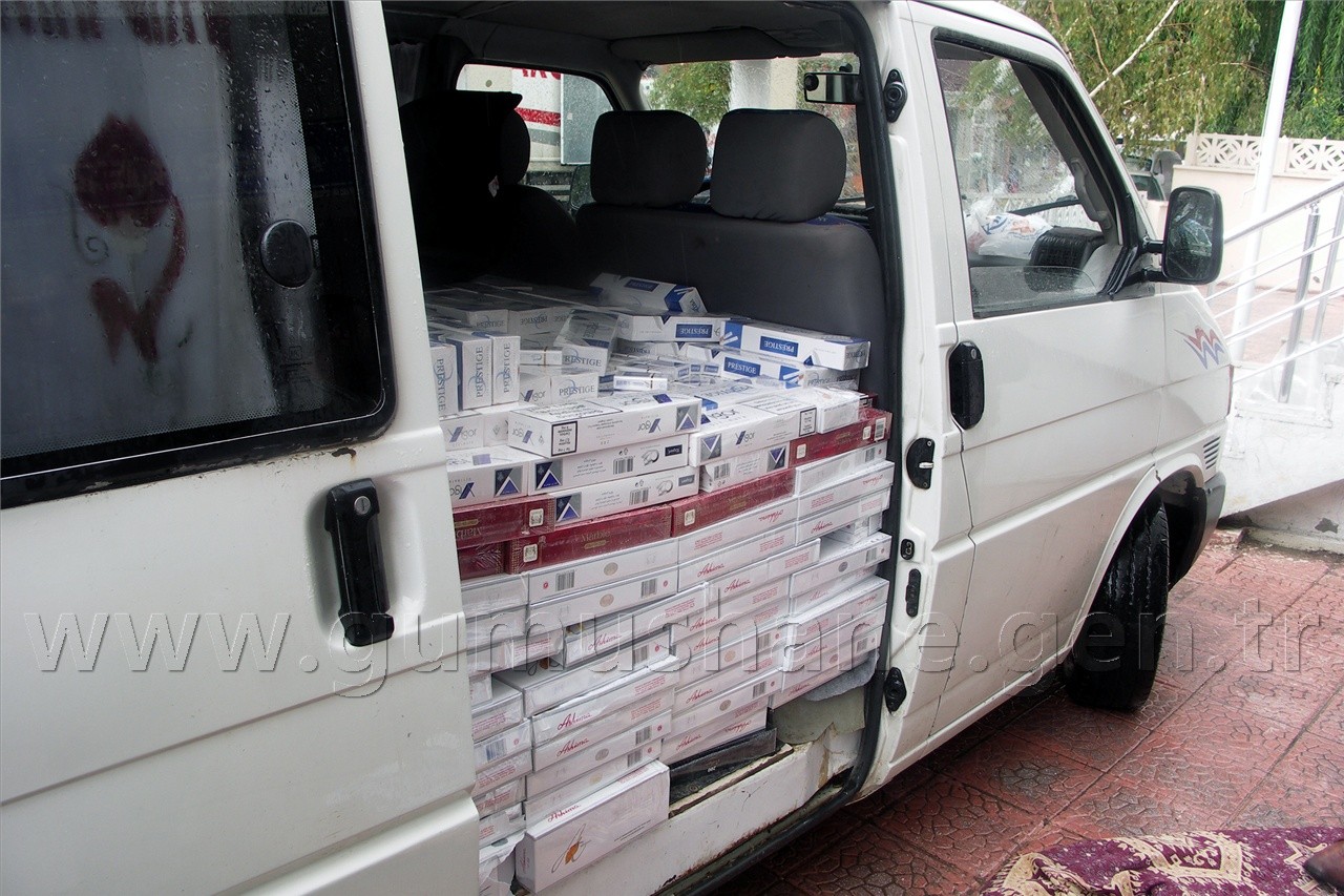 Kelkit'te Yine Kaçak Sigara Ele Geçirildi 1