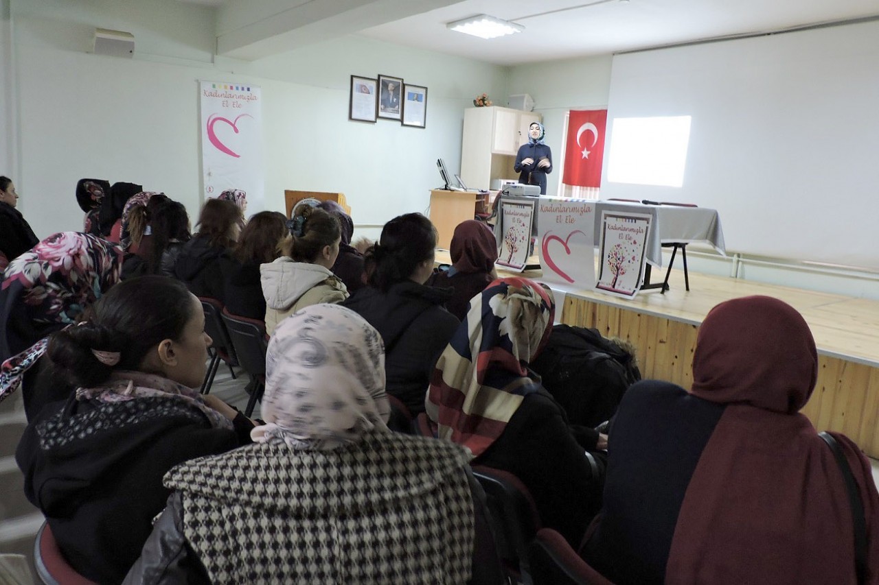 Torul’da ‘Kadınlarımızla el ele’ projesi sona erdi 1