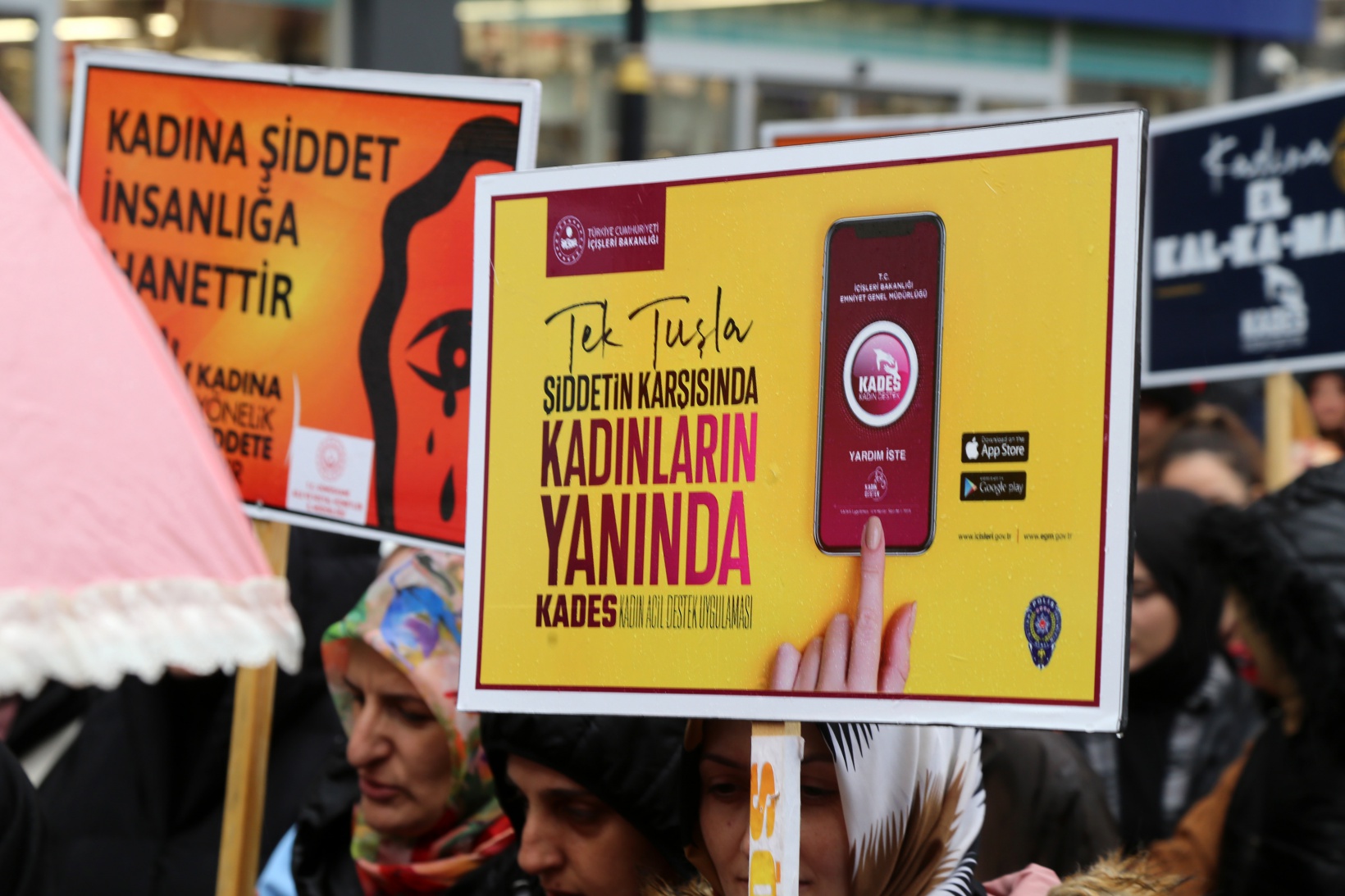 Gümüşhane’de Kadına Yönelik Şiddete Karşı Uluslararası Mücadele Günü yürüyüşü 2