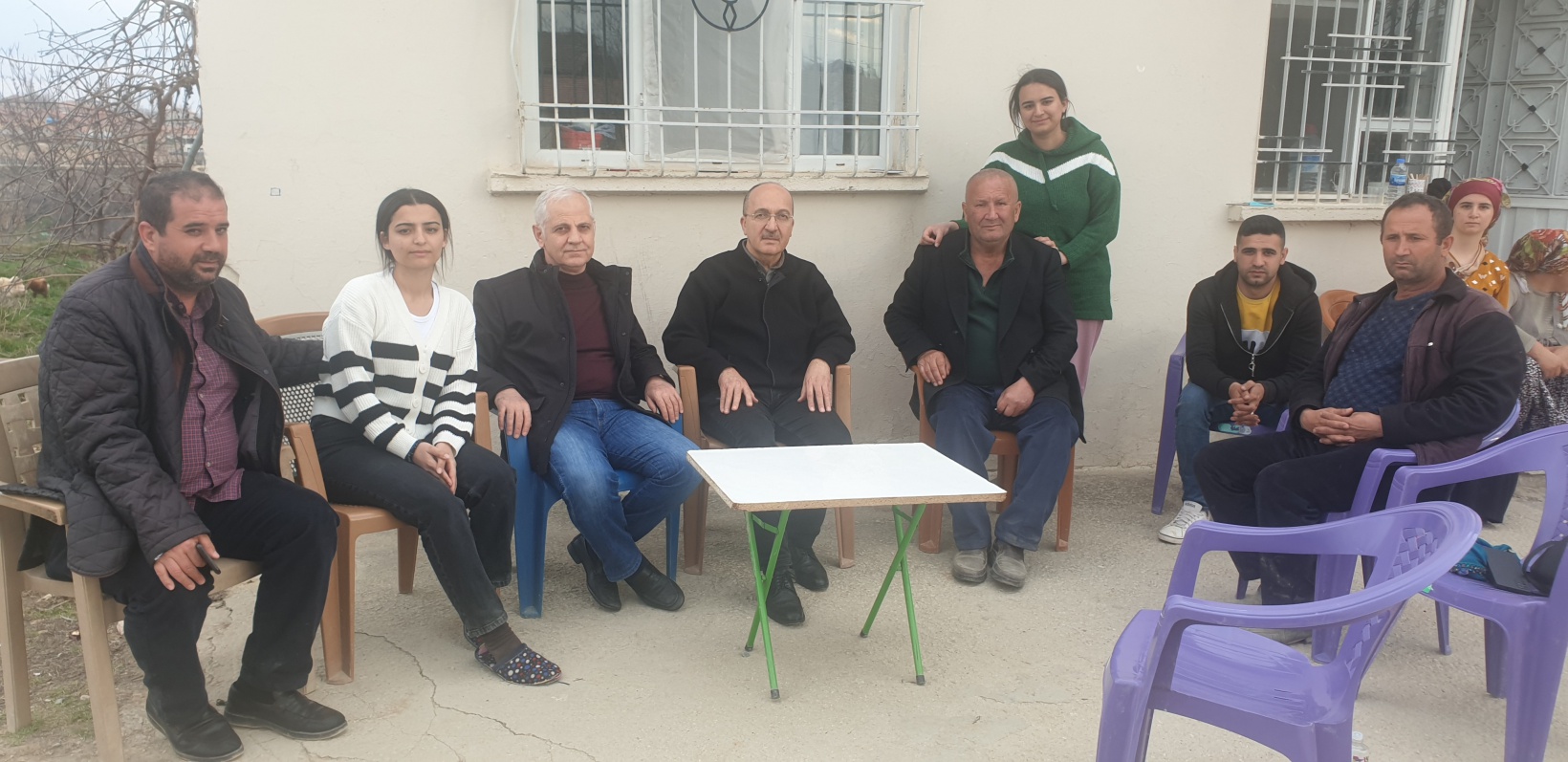 GÜ heyetinden deprem bölgesine taziye ziyareti 7