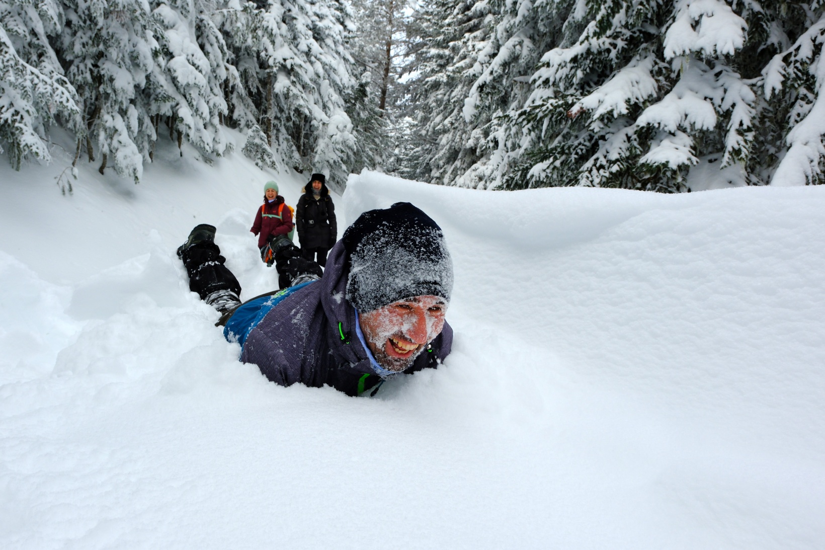 Gümüşhane'nin zirvelerinde kutupları aratmayan yürüyüş 13