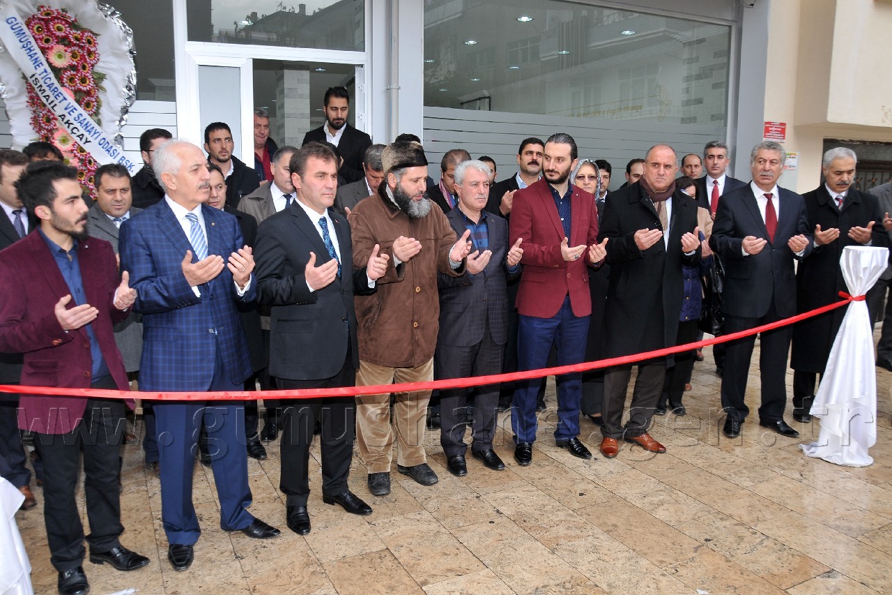 Gümüşhane’de Olay Gazetesi Dualarla Açıldı 1