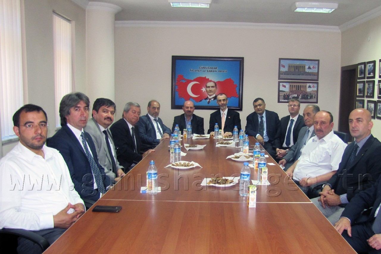 Slovenya Büyükelçisi Dr. Milan Jazbec Gümüşhane'de 1