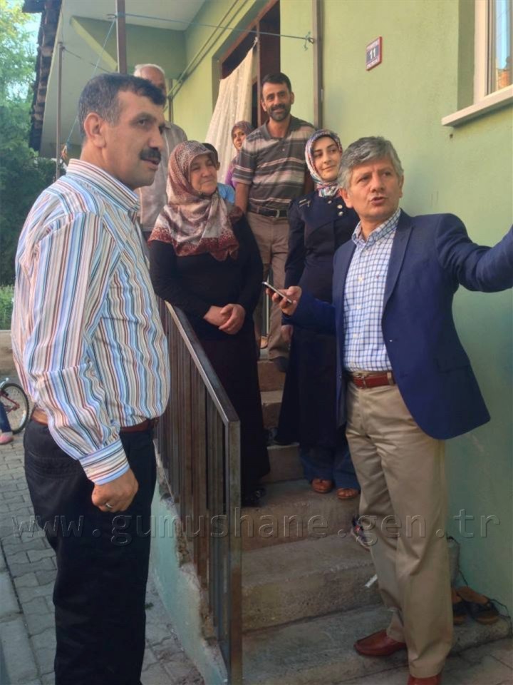 Milletvekili Aydın'dan Kelkit’te Taziye ve Geçmiş Olsun Ziyaretler 1