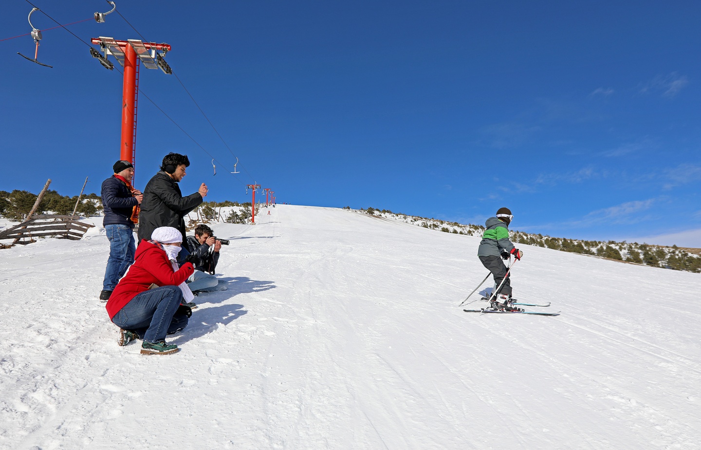 Genç fotoğrafçılar Zigana’da hem fotoğraf çalıştı hem kaydı 4
