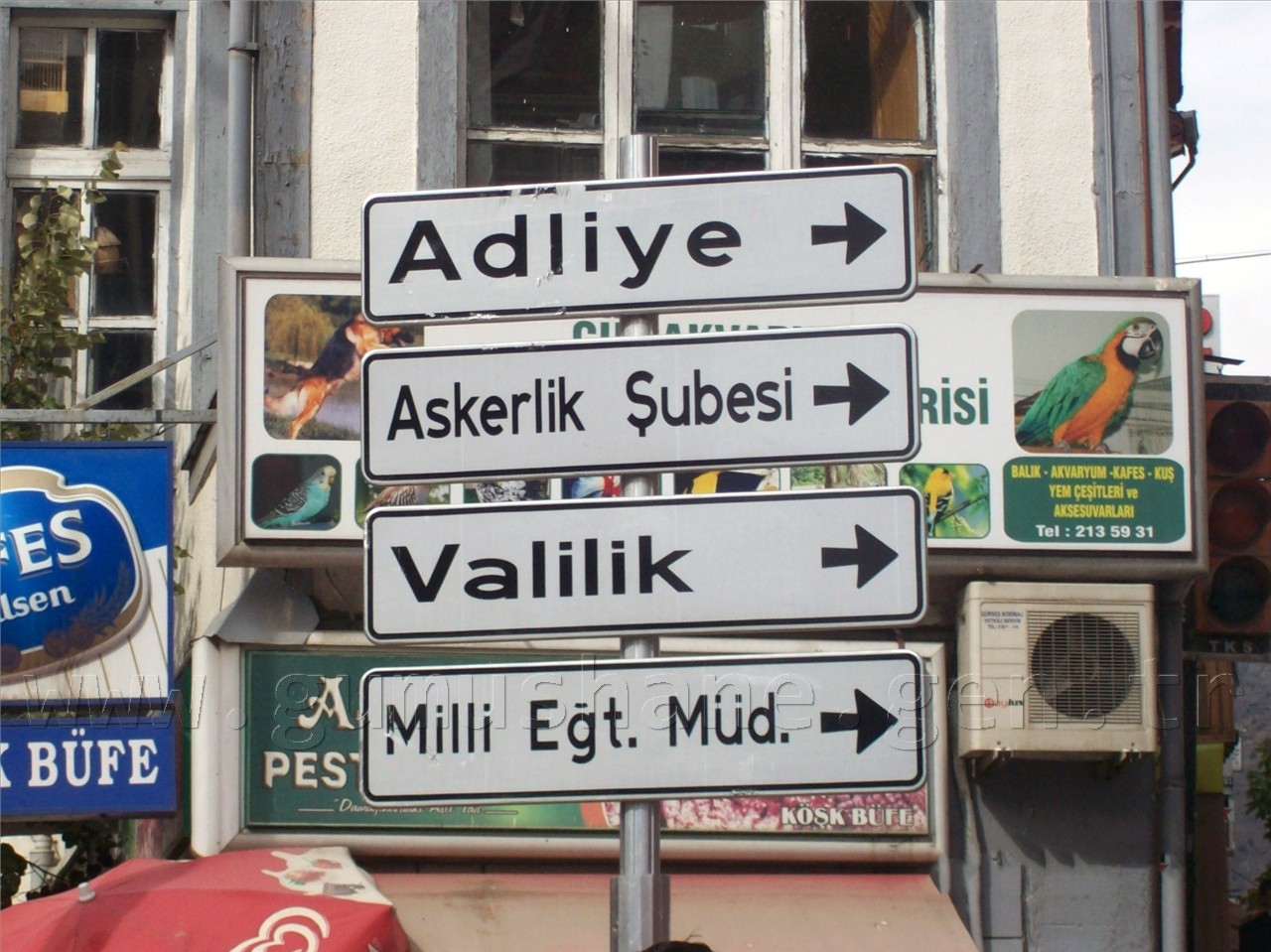 Şehir İçine Yeni Yön Levhaları Dikildi 1